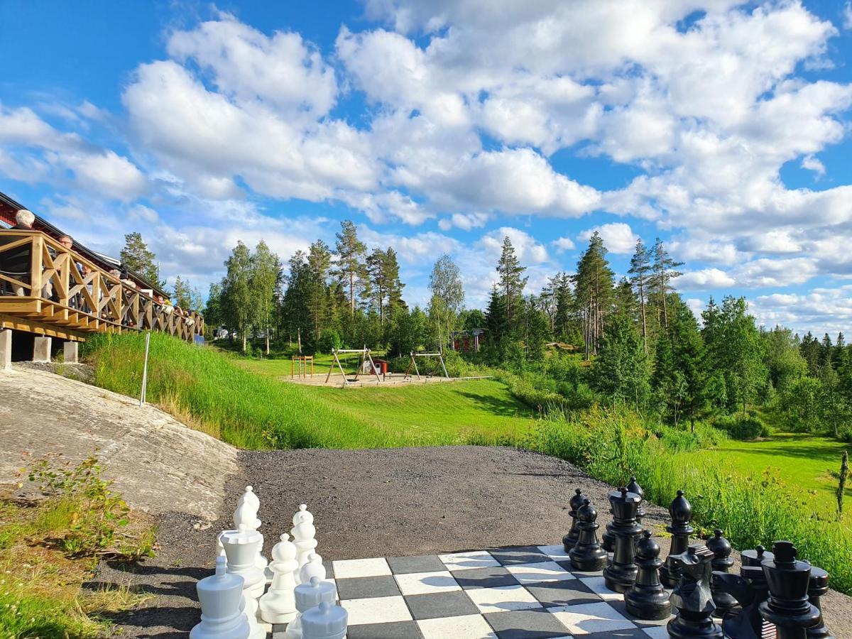 Lufta Camping & Restaurang Онесет Экстерьер фото